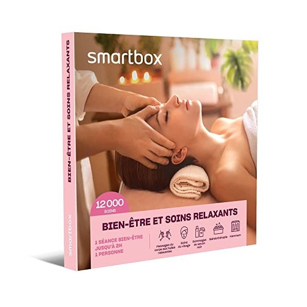 SMARTBOX - coffret cadeau fête des mères - Bien-être et soins relaxants - idée cadeau originale - 1 moment de bien-être pour 