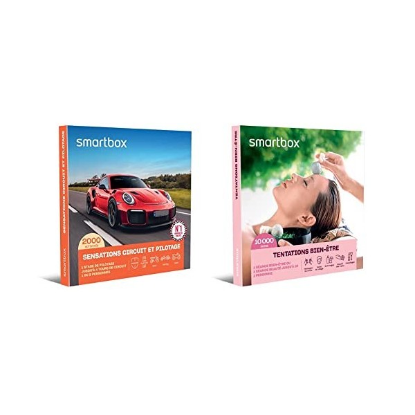 Smartbox - Coffret Cadeau Femme Homme - Sensations Circuit et Pilotage - idée Cadeau - 1 Session de Pilotage pour 1 ou 2 Pers