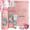 Coffret Cadeau Femme Un Air d’Antan®: Coffret Beaute Femme 1 Gel Douche 250ml, 1 Creme Main 25ml, 1 Lait Corps Hydratant 200m