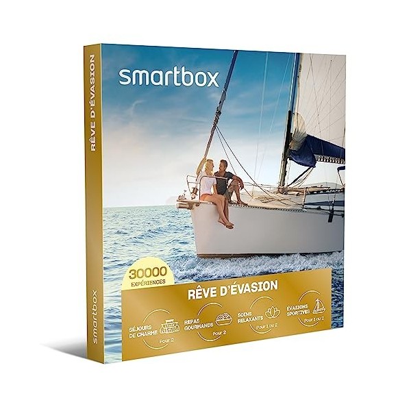 Smartbox Mixte Rêve Dévasion Coffret Cadeau, Multi-Color, coffret cadeau EU
