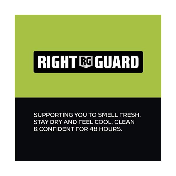 Right Guard Total Defence 5 Fresh Anti-transpirant Roll On, 50 ml, Lot de 6