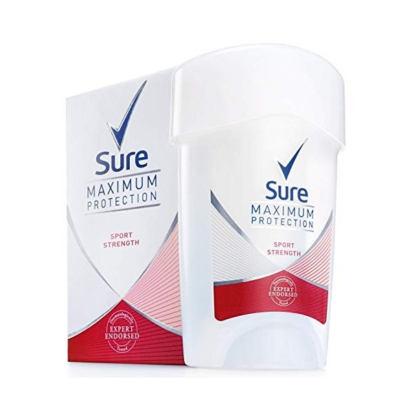 Sure Maximum Protection Sport Strength Anti-transpirant Stick Crème 45 ml