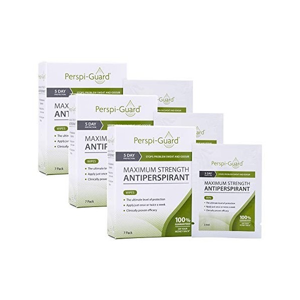 Perspi-Guard Anti-transpirant à résistance maximale – Protection cliniquement prouvée contre la transpiration et les odeurs –