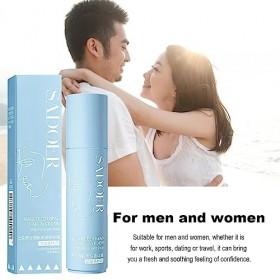 Jimtuze Antisudorifique pour Femmes, Éliminateur dodeurs Naturel, antisudorifique à Bille Sakura Cedar Fragrance, Supplément