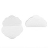 Coussinets Anti-transpiration Sous les Aisselles, 12x11x9.5cm Blanc Coussinets Anti-transpiration Sous les Aisselles en Tissu