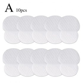 AYFFDIYI Coussinets de transpiration jetables sous les aisselles, pour lutter contre lhyperhidrose pour les femmes et les ho