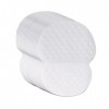 Yovimak Lot de 100 coussinets anti-transpiration pour aisselles - Confortables et invisibles - Grande protection jetable anti