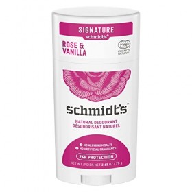 Schmidts Déodorant Stick Signature Bergamote et Citron Vert, Efficace 24h, 100% Origine Naturelle, Certifié naturel et Vegan