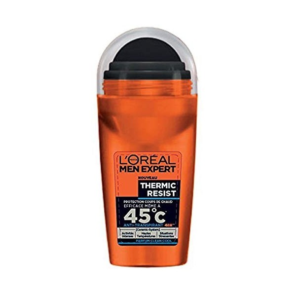 LOréal Men Expert - Thermic Resist Déodorant Bille pour Homme - 50 ml