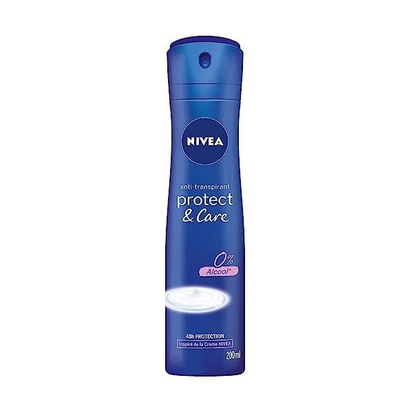 NIVEA Protect&care Déodorant Atomiseur Spray 200 ml