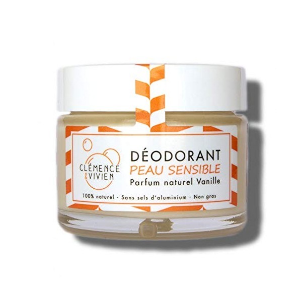 Clémence & Vivien Déodorant Crème Vanille 50 g