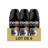 AXE Déodorant Homme Spray Dark Temptation, 48h non-stop frais, Parfum chocolat Lot de 6x200ml 