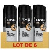 AXE Déodorant Homme Spray Anti-Transpirant Ice Cool, 72h anti-humidité, Parfum menthe glaciale et citron Lot de 6x200ml 