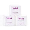 Wild - Déodorant Naturel Rechargeable - Trio de recharges Jasmine & Mandarin - Sans Aluminium - Végan & Ecologique - Protecti
