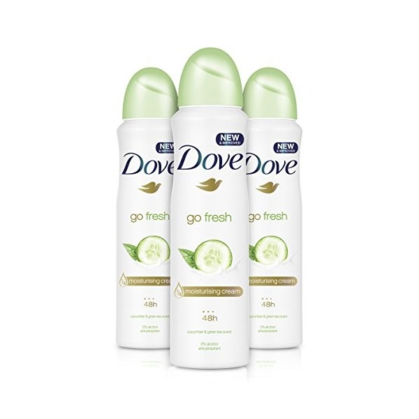 Dove Go Fresh Concombre Aérosol Déodorant anti-transpirant