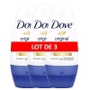 Dove originale anti-transpirant - 50ml - Lot de 3