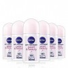 Anti-transpirant Nivea Pearl and Beauty 48 heures - 50 ml Lot de 6 - Lemballage peut varier