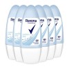 Rexona Cotton dry Lot de 6 déodorants roll-on Femme 50 ml