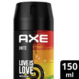 Axe Bodyspray Unite Love is Love Déodorant sans aluminium Édition limitée 150 ml 1 pièce