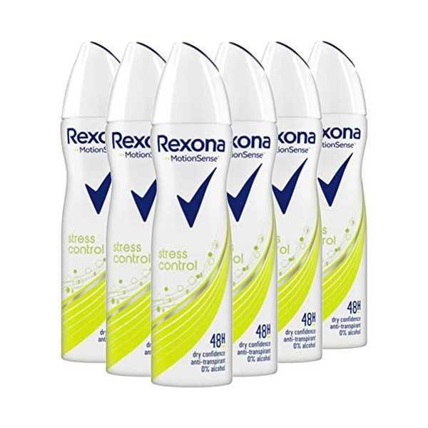 Rexona Vaporisateur de déodorant 150 ml - Lot de 6