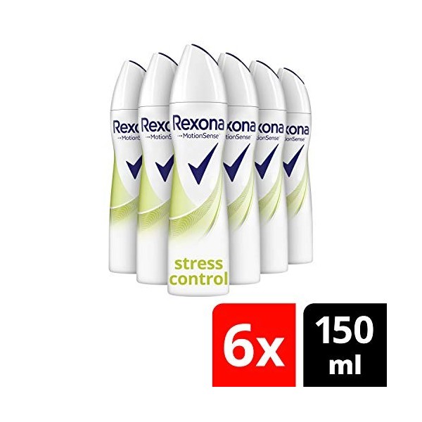 Rexona Vaporisateur de déodorant 150 ml - Lot de 6