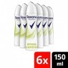 Rexona Vaporisateur de déodorant 150 ml - Lot de 6