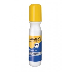 APAISYL, Après-piqûres Roll-on, Effet Glacon Immédiat, Format pratique, Efficacité prouvée, 15ml, A partir de 36 mois