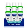 Sanex Déodorant Spray Natur Protect Extra Efficacité Efficacité 48H Format Compressé, 100 ml - Lot de 6