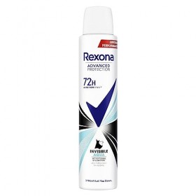 Rexona Women Déodorant Invisible Aqua 200ml 72h x6