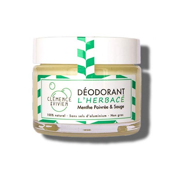 Clémence & Vivien Déodorant Crème Herbacé 50 g