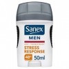 SANEX - Deodorant Anti-Transpirant Sanex Men 48 h - Deodorant pour Homme en Stick - Protection Anti-transpiration Longue Dure