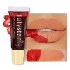 Lip Stain Peel Off longue durée | Teinture de masque Peel Off pour les lèvres - Teinture à lèvres longue durée, imperméable, 