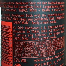 Tabac® Man | puissant et masculin | 75g stick déodorant