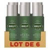 Brut Original Déodorant Homme Spray Anti-Traces et Efficacité Longue Durée Lot de 6x200ml 