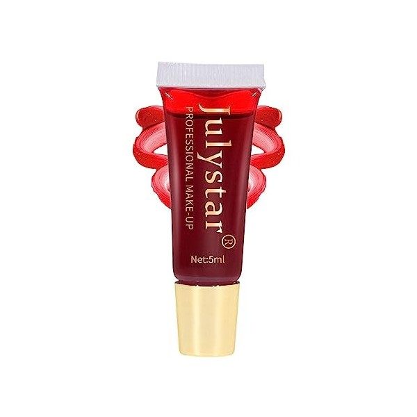 Lip Stain Peel Off longue durée | Teinture de masque Peel Off pour les lèvres - Teinture à lèvres longue durée, imperméable, 