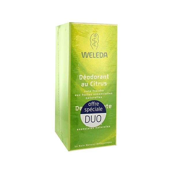 WELEDA Duo déodorants au Citrus -