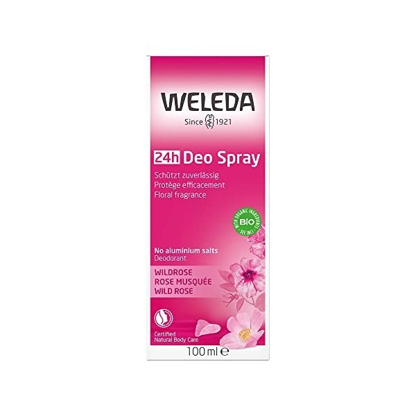 Weleda Déodorant Wild Rose, 100 ml