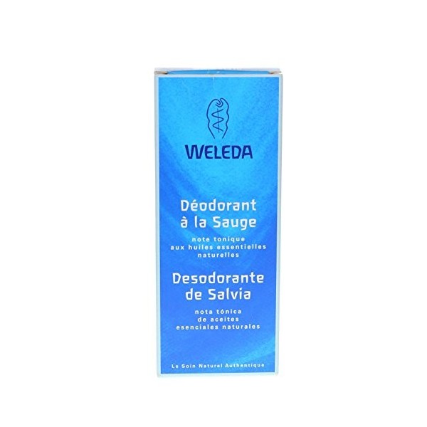 Weleda, Déodorant à la sauge, 100 ml