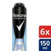 Rexona Vaporisateur de déodorant - 150 ml - Pack de 6