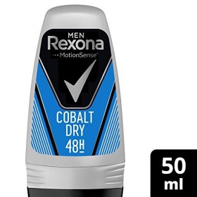 Rexona Cobalt Lot de 6&nbsp;déodorants roll-on Homme 50&nbsp;ml