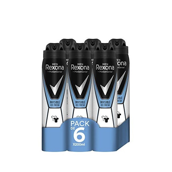 Rexona Ice Fresh Déodorant – 200ml - Lot de 6