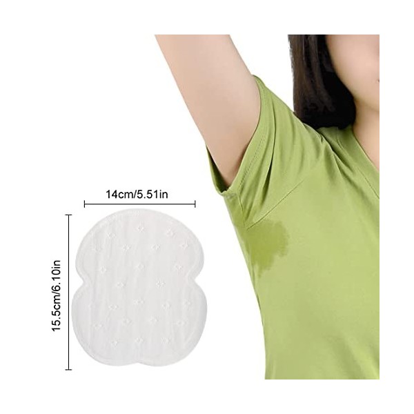 PLABBDPL 50 Pcs Patch anti Transpiration, Patch Transpiration Aisselles, Patch anti Transpiration Aisselles, Femmes et Hommes