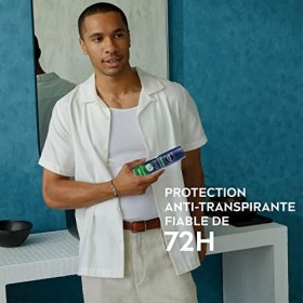 NIVEA MEN Déodorant spray Fresh Sensation 1 x 150 ml , Déodorant homme fraîcheur 72 h, Anti-transpirant parfumé longue durée