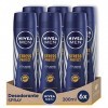 NIVEA Men NIVEA Spray Stress Protect Men – 200 ML – 6 unités