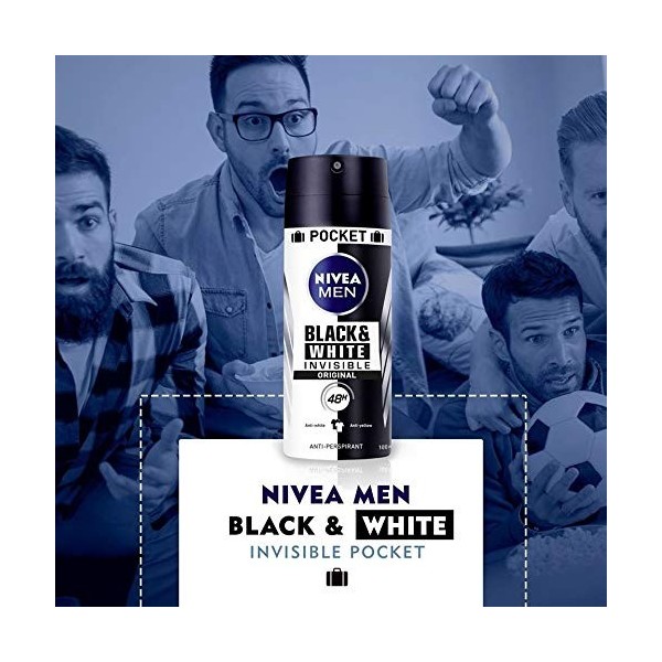 Spray Invisible For Black & White Men Original Pocket