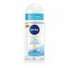 NIVEA Déodorant à bille Fresh Summer 50 ml sans aluminium ACH avec parfum estival et formule rafraîchissante, déodorant a