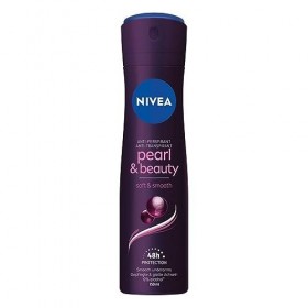 Nivea Déodorant Spray 150 ml Pearl&Beauty Soft &Smooth lot de 6 