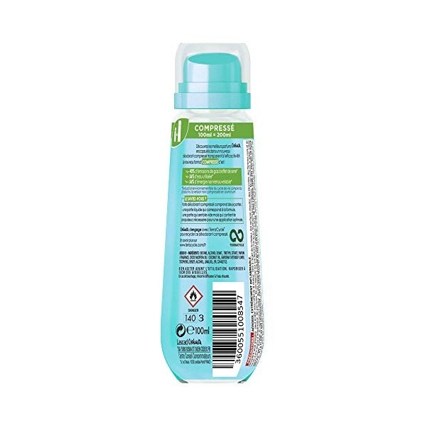 Ushuaïa Déodorant Compressé 48H Monoï de Polynésie, 100ml