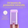 Wild - Déodorant Naturel Rechargeable - Sans Aluminium - Etui Violet avec Lot Varié de Recharge 3 x 40g - Comprend Fresh Co