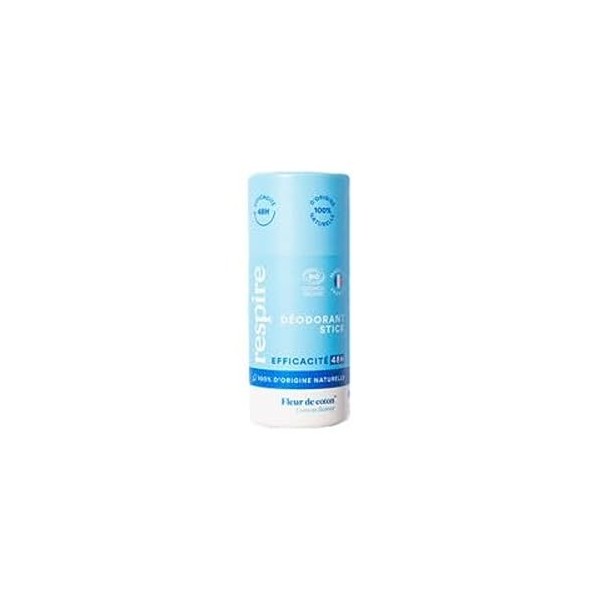 Respire Déodorant stick fleur de coton - Le stick de 50g